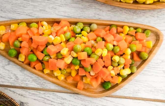 تصویر 3 از کنسرو سبزیجات مخلوط دلپذیر مناسب رژیم غذایی سالم